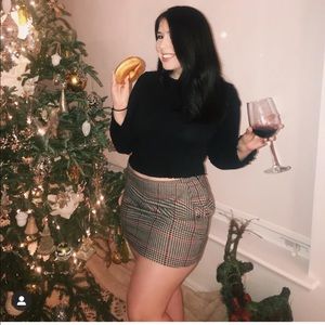 Forever 21 Houndstooth Skort